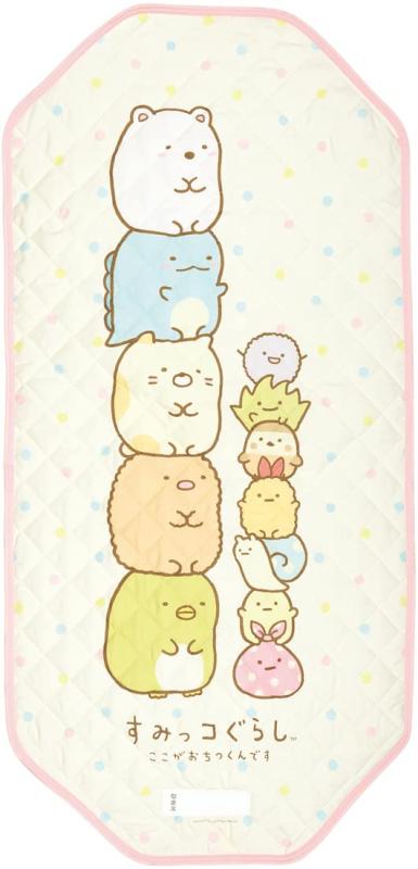 スケーター(Skater) コットカバー M 60×130cm 保育園 お昼寝 簡易ベッドカバー ベッドカバー ベッドシート すみっコぐらし BCV2-Aサイズ：約60×130cm/材質：ポリエステル/原産国：中国コット（簡易ベッド）カバーMサイズ、名前が書ける「お名前タグ」付き裏面：通気性に優れたメッシュ生地四隅のゴムひもを引っ掛けるだけで簡単に装着、丸洗いOKホルムアルデヒド（有害物質）検査済、合格（検出せず）複数店舗にて販売をしておりますため、在庫データの更新が間に合わず、欠品にも関わらず、注文ができる場合がございます。その際は、キャンセルにて対応を取らせていただきます。当店はお電話のお問い合わせはお受けしておりませんので、ご了承ください。お問い合わせは、問い合わせフォームにてお願いをいたします。