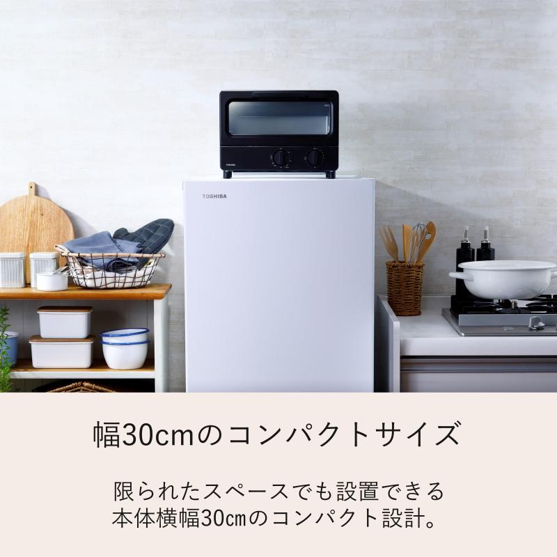 TOSHIBA(東芝) トースター オーブントースター 2枚焼き HTR-PZ3(K) ブラック 温度調節機能付き 受皿付き タイマー15分