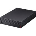 バッファロー CMR HDD採用 外付けハードディスク 6TB テレビ録画/PC/PS4/4K対応 バッファロー製nasne™対応 静音&コンパクト 日本製 故障予測 みまもり合図 HD-ACD6U3(2)
