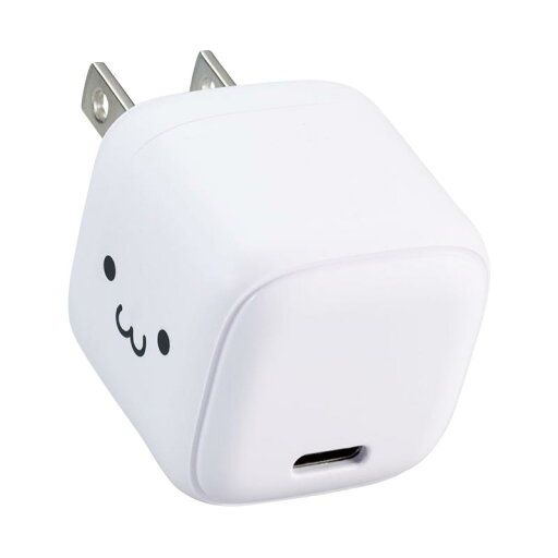 エレコム 充電器 Type-C 30W USB PD対応 USB-C 1ポート 折りたたみ式プラグ 【 iPhone 16 15 OPPO Pixel など各種対応】 しろちゃん EC-AC7830WF エレコム 充電器 Type-C 30W USB PD対応 USB-C 1ポート 折りたたみ式プラグ 【 iPhone 16 15 OPPO Pixel など各種対応】 しろちゃん EC-AC7830WF