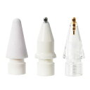 エレコム apple pencil ペン先 交換用 アップルペンシル ペン先 【Apple Pencil (第1世代)(第2世代)(USB-C)対応】 抵抗タイ...