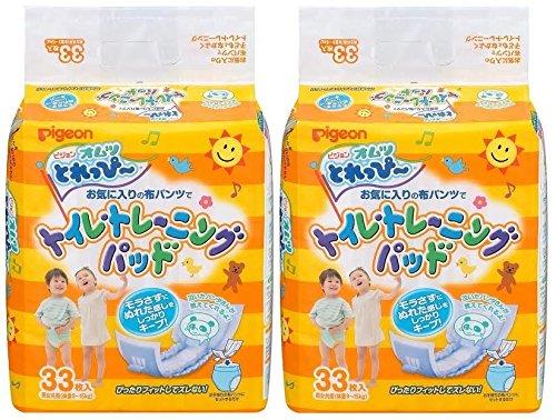 ピジョン オムツ とれっぴ~ トイレトレーニングパッド 33枚入×2個パックタイプ: トイレトレーニングパッドサイズ(目安の体重): 男女共用 (9~15kg)商品サイズ (幅×奥行×高さ): 482×247×399mm内容量: 66枚 (33枚×2)原産国: 日本複数店舗にて販売をしておりますため、在庫データの更新が間に合わず、欠品にも関わらず、注文ができる場合がございます。その際は、キャンセルにて対応を取らせていただきます。当店はお電話のお問い合わせはお受けしておりませんので、ご了承ください。お問い合わせは、問い合わせフォームにてお願いをいたします。