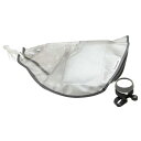 パナソニック(Panasonic) ハンドルカバー 自転車 シルバー 35×25×4cm SAR142