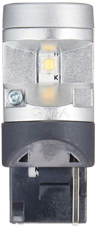 カーメイト 車用 LED ウインカー GIGA T20 6500K 250lm アンバー 日本製 車検対応 BW325