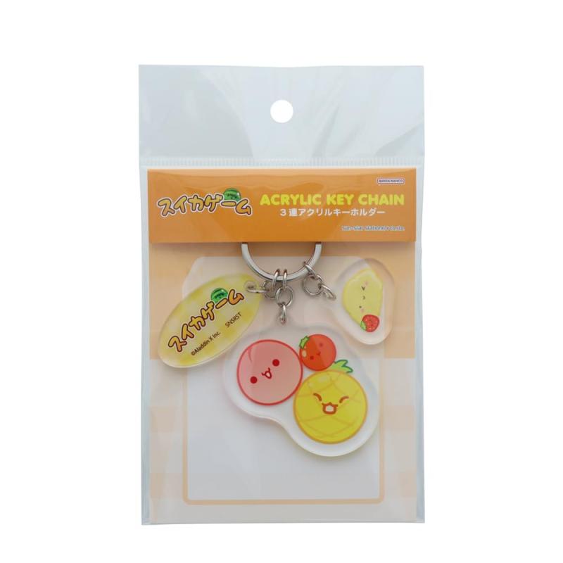 サンスター文具(Sun-Star Stationery) スイカゲーム キーホルダー アクリル B柄 S8347409