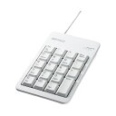 バッファロー BUFFALO 有線テンキーボード Tabキー付き ホワイト BSTK100WH(2)