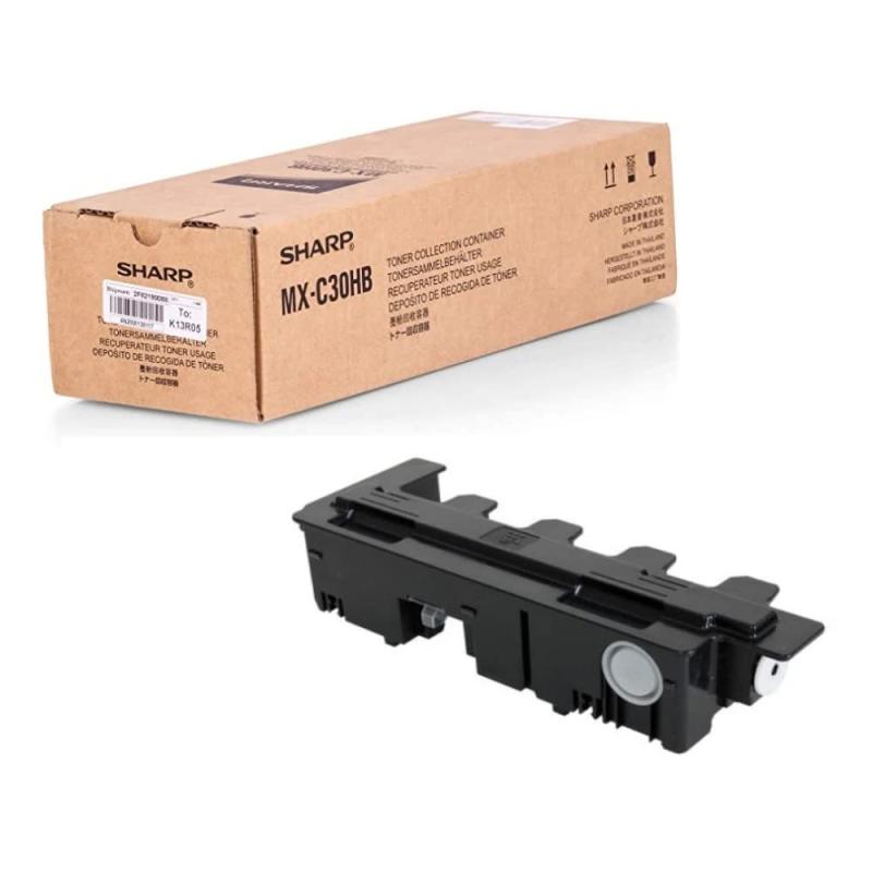 SHARP 国内純正 トナーカートリッジ MX-C30HB 廃トナーBOX (T)商品名：国内純正 トナーカートリッジ MX-C30HB 廃トナーBOXメーカー：SHARP / 製造元：メーカー対応機種:MX-C302W複数店舗にて販売をしておりますため、在庫データの更新が間に合わず、欠品にも関わらず、注文ができる場合がございます。その際は、キャンセルにて対応を取らせていただきます。当店はお電話のお問い合わせはお受けしておりませんので、ご了承ください。お問い合わせは、問い合わせフォームにてお願いをいたします。