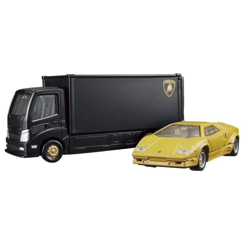 タカラトミー 『 トミカプレミアム tomicaトランスポーター Lamborghini Countach 25th ANNIVERSARY 』 ミニカー 車 おもちゃ 6歳以上 玩具安全基準合格 STマーク認証 TOMICA TAKARA TOMY