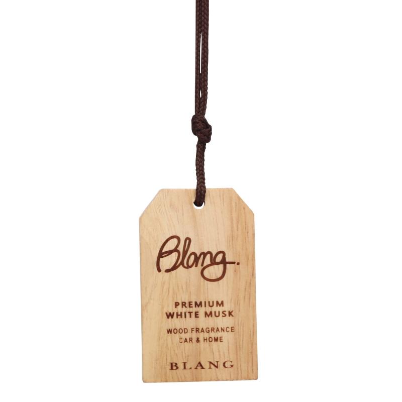 カーメイト(CARMATE) BLANG ブラング 車内 お部屋 空間用 吊り下げ 芳香剤 ハンギングウッド プレミアムホワイトムスク H1551