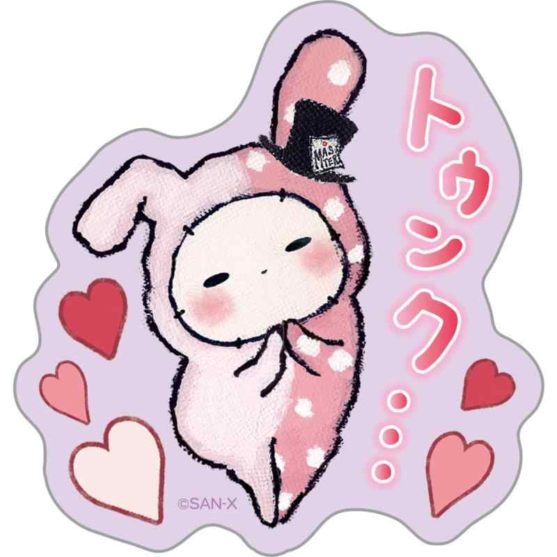 サンエックス センチメンタルサーカス メッセージステッカー シャッポ「トゥンク…」 SE54611(3.0)