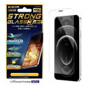 エレコム iPhone 12 Pro Max フィルム 強化ガラス 3次強化 【角割れにも強い加工】 セラミックコート PM-A20CFLGTC