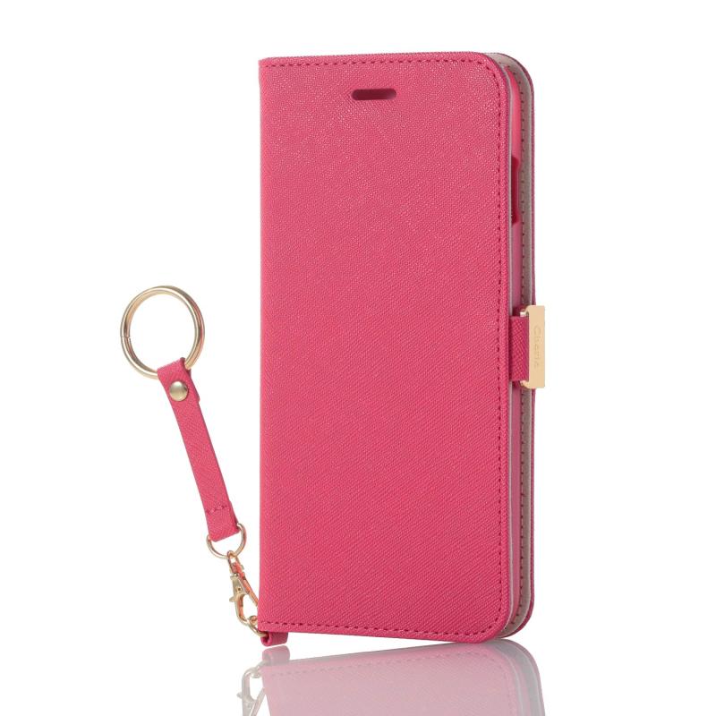 Rakuten - エレコム iPhone 8 Plus/ソフトレザーカバー/女子向/Dピンク