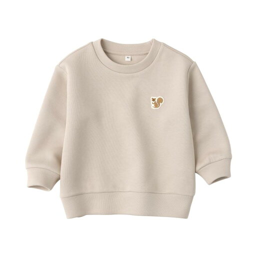 無印良品 ベビー あたまするっと二重編み刺繍入りスウェットシャツ ユニセックスベビー CC22IA4A ライトベージュ ベビー100 無印良品 ベビー あたまするっと二重編み刺繍入りスウェットシャツ ユニセックスベビー CC22IA4A ライトベージュ ベビー100
