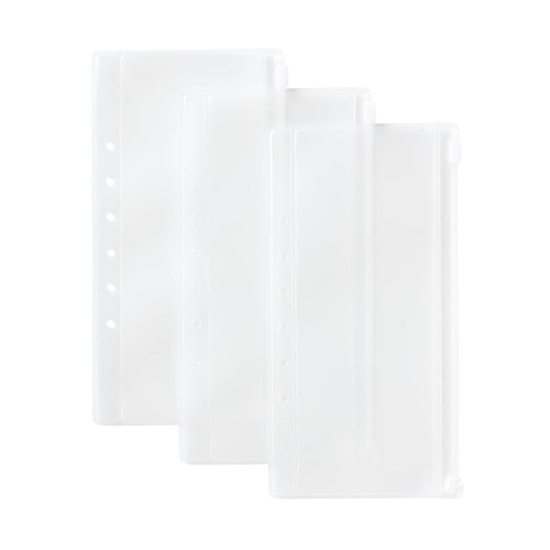 無印良品 パスポートケース用リフィル クリアポケット 約20×10cmのサムネイル