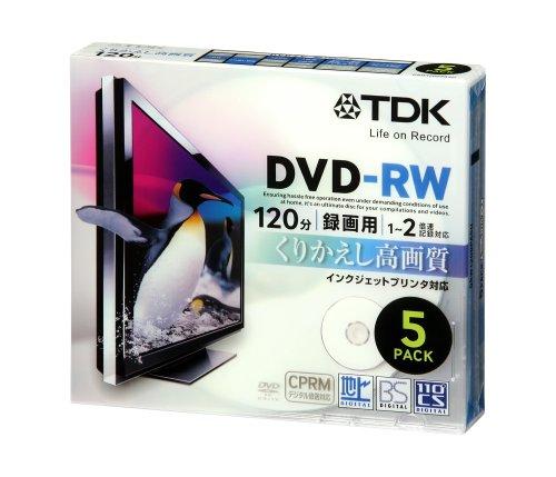 TDK 録画用DVD-RW デジタル放送録画対�