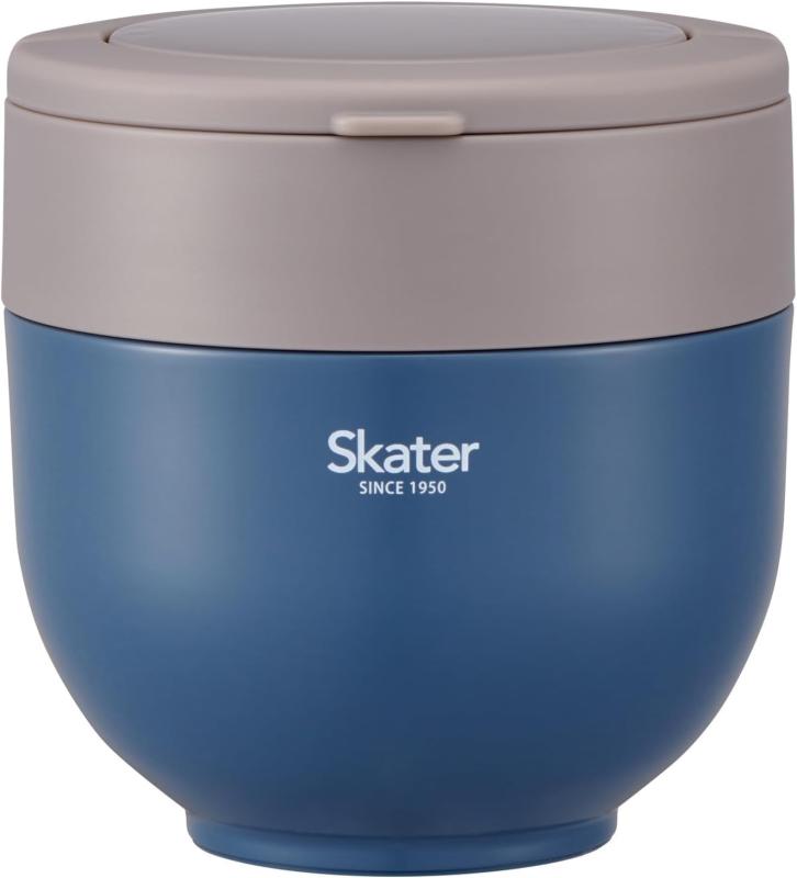 スケーター(Skater) 保温 保冷 丼ぶり ランチジャー 800ml 折りたたみハンドル付 抗菌 アッシュブルー LDNO8AGサイズ：13×13.5cm材質：本体：ステンレス鋼（アクリル樹脂塗装）、フタ・中容器・中容器フタ：ポリプロピレン（中材：発泡スチロール）、パッキン：シリコーンゴム、底板：熱可塑性エラストマー原産国：中国複数店舗にて販売をしておりますため、在庫データの更新が間に合わず、欠品にも関わらず、注文ができる場合がございます。その際は、キャンセルにて対応を取らせていただきます。当店はお電話のお問い合わせはお受けしておりませんので、ご了承ください。お問い合わせは、問い合わせフォームにてお願いをいたします。
