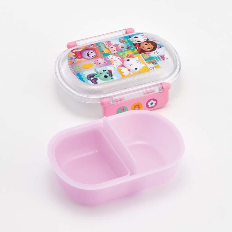 スケーター(Skater) 弁当箱 子供 360ml ふわっと盛れるフタ 日本製 ランチボックス 1段 食洗機対応 レンジ対応 ギャビーのドールハウス 女の子 QAF2BAAG-A 3