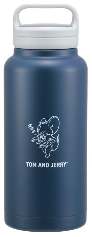 ジェリー マグボトル スケーター(Skater) 保温 保冷 ステンレス マグボトル 1000ml スクリューハンドル付 トムとジェリー おひるね STSC10-A