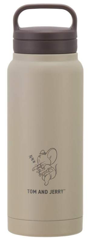 ジェリー マグボトル スケーター(Skater) 保温 保冷 ステンレス マグボトル 500ml スクリューハンドル付 トムとジェリー おひるね STSC5-A