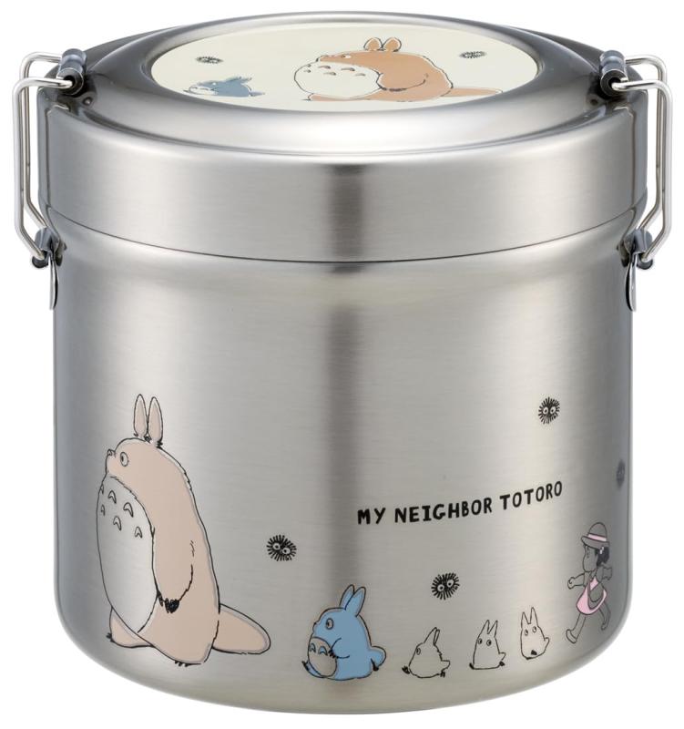 スケーター(Skater) 保温 保冷 真空 ステンレス 丼型 弁当箱 DX 640ml 超軽量 抗菌 となりのトトロ 行..