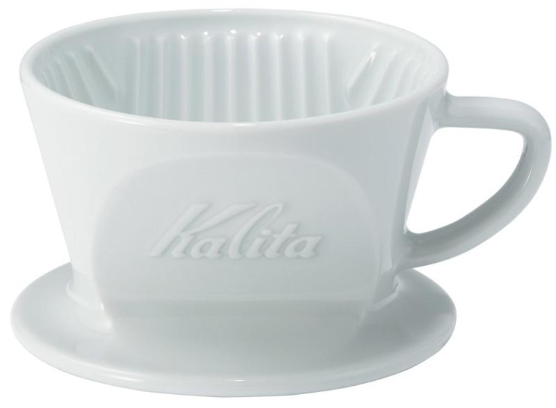 カリタ Kalita 保温性が高い 陶器 コーヒー ドリッパー 波佐見焼 HASAMI 1~2人用 ...