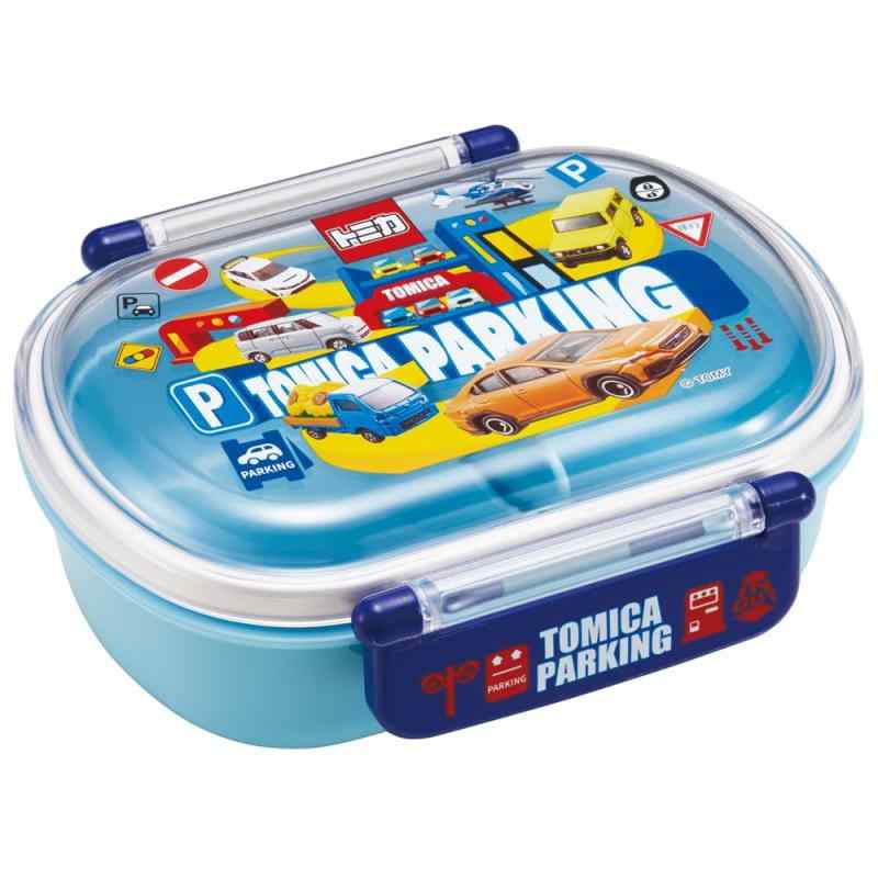 Lunch Boxes - スケーター(Skater) 子供用 お弁当箱 1段 360ml 中子付き(おかず容器)ふわっと盛れるドーム型 キッズランチ 抗菌加工 日本製 トミカ 24 QAF2BAAG-A