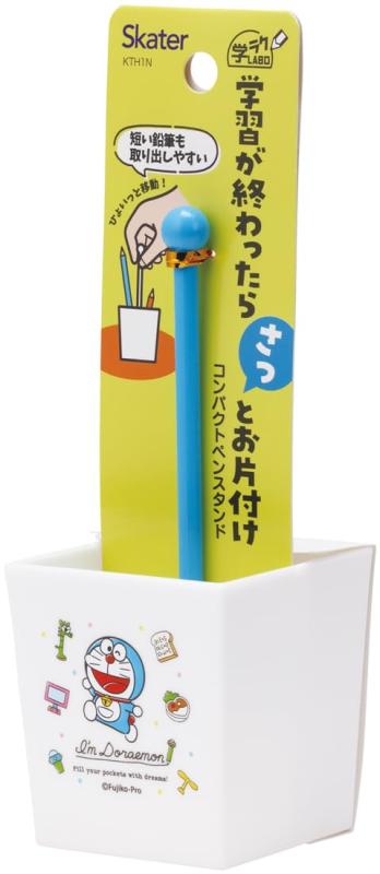 スケーター(Skater) コンパクト ペンスタンド ペン立て 文具スタンド ドラえもん ラインデザイン サンリオ KTH1N-A