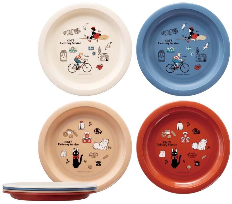 スケーター(Skater) プレート 4枚セット プラスチック製 皿 21cm 魔女の宅急便 23  ...