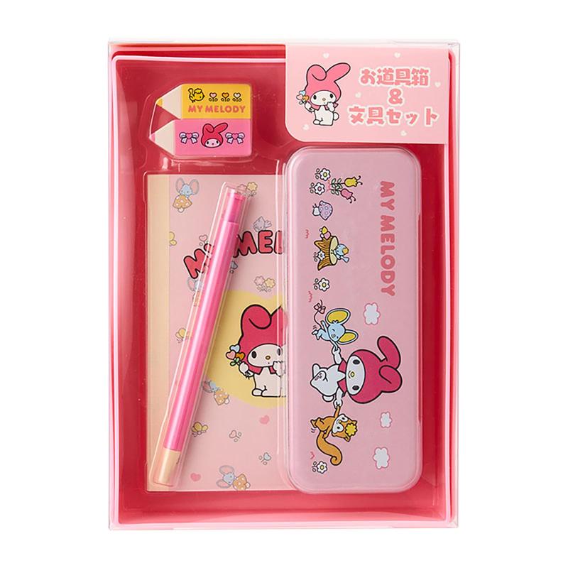 サンリオ(SANRIO) お道具箱＆文具セット（身の回り雑貨 いつまでもサンリオ） マイメロディ 333085 omichi-store-10440262 シオカゼ商店 パッケージ画像