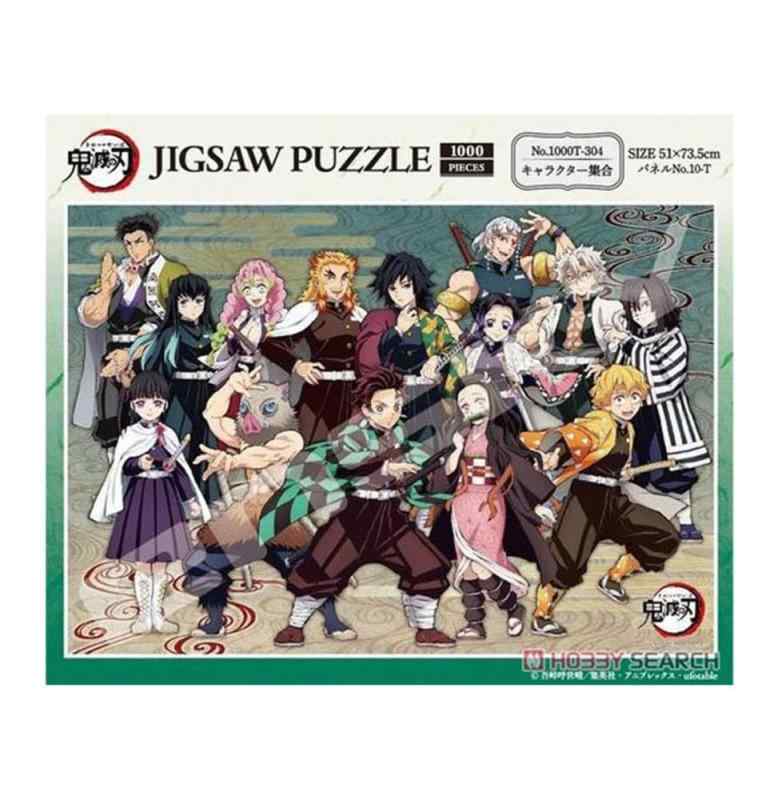 エンスカイ(ENSKY) 鬼滅の刃 キャラクター集合 51×73.5cm ジグソーパズル 1000ピース JIGSAW PUZZLE 1000T-304パッケージサイズ：約290mm×220mm×50mm複数店舗にて販売をしておりますため、在庫データの更新が間に合わず、欠品にも関わらず、注文ができる場合がございます。その際は、キャンセルにて対応を取らせていただきます。当店はお電話のお問い合わせはお受けしておりませんので、ご了承ください。お問い合わせは、問い合わせフォームにてお願いをいたします。