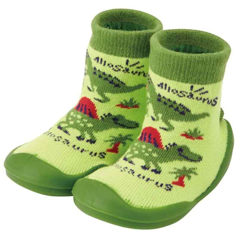 スケーター(Skater) ソックス シューズ XS 11.3cm 対象6-8ヵ月 ベビー 靴 赤ちゃん ディノサウルス ピクチャーブック ギフトボックス BSSHL1G-Aサイズ=11.3cm(XS) / 対象年齢：6-8ヵ月素材・材質：綿・TPE / 中国製お子様の室内履きやファーストシューズに。よちよち歩きの赤ちゃんの足にぴったりのベビーシューズソールは滑りにくいTPE素材可愛いギフトボックス入り、出産祝いやプレゼントに複数店舗にて販売をしておりますため、在庫データの更新が間に合わず、欠品にも関わらず、注文ができる場合がございます。その際は、キャンセルにて対応を取らせていただきます。当店はお電話のお問い合わせはお受けしておりませんので、ご了承ください。お問い合わせは、問い合わせフォームにてお願いをいたします。