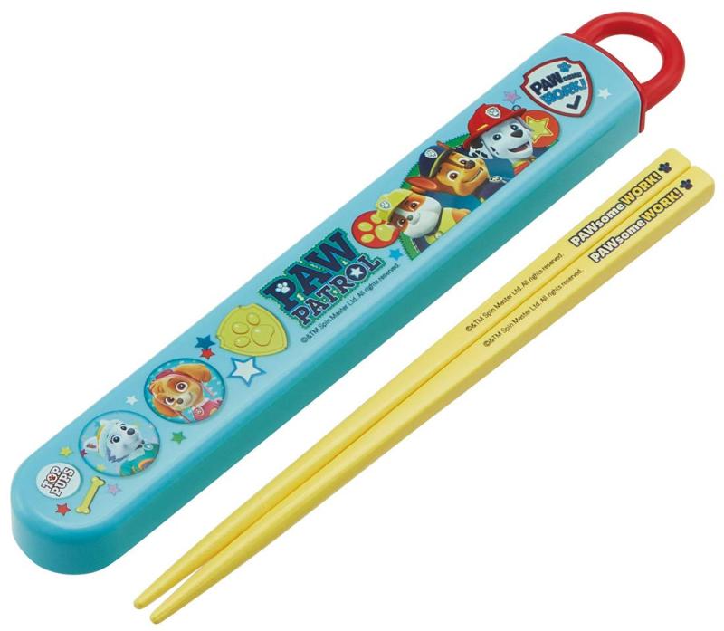 Chopsticks and Case - スケーター(Skater) 子供用 抗菌 スライド 箸箱セット パウ・パトロール 男の子 日本製 ABS2AMAG-A