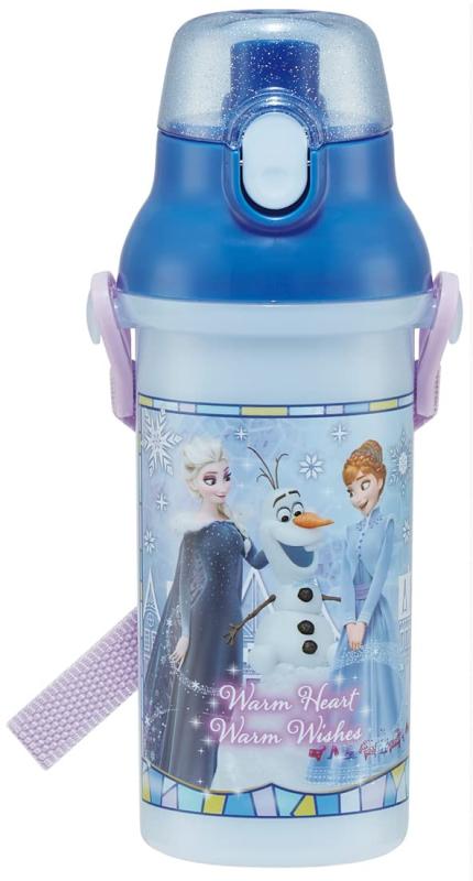 スケーター(Skater) 水筒 480ml アナと雪の女王 23 子供用 女の子 抗菌 プラスチック製 日本製 PSB5SANAG-A