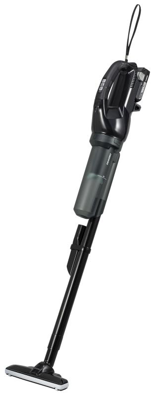 HiKOKI(ハイコーキ) 18V サイクロン式 コードレス掃除機 R18DC(S) ブラック ・3.0Ahバッテリー1個・充電器付 ハンディ スティック クリーナー 紙パック不要 軽量ハイ