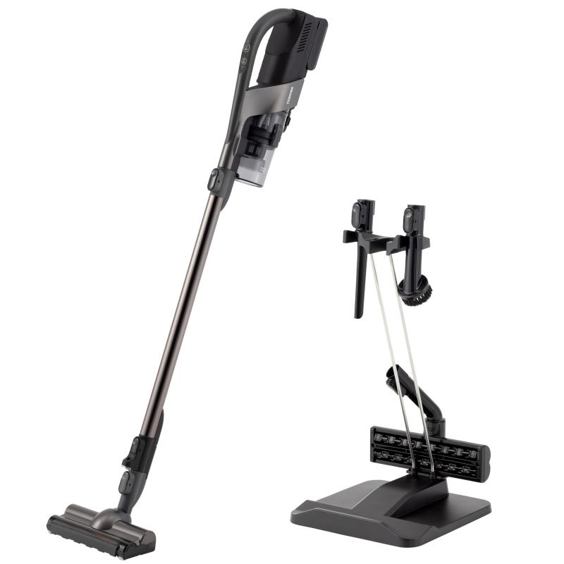 Rakuten - TOSHIBA(東芝) 掃除機 コードレス スティック掃除機 一人暮らし 軽量 お手入れ簡単トルネオV VC-CLX52-H 標準質量1.6Kg