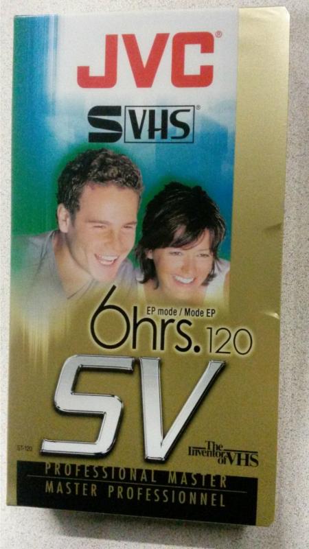 Victor S-VHSビデオテープ 120分 2巻 ST-120XGK2