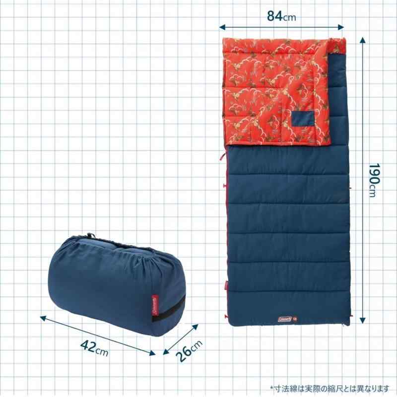 Coleman(コールマン) 寝袋 コージーII C5 快適温度5度以上 封筒型 抗菌加工付き 幅84cm 連結可能 キャンプ アウトドア 丸洗い可能 洗濯機可 防災 フェス 車中泊 来客用 コンパクト ウォッシャブル omichi-store-10545624 シオカゼ商店 サンプル画像3