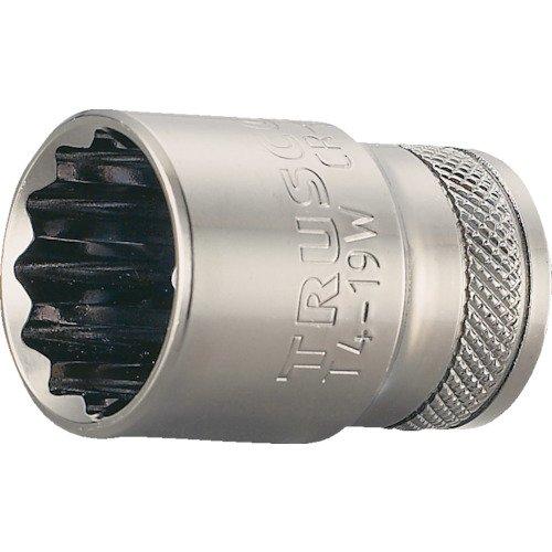 Rakuten - TRUSCO(トラスコ) ソケット 12角タイプ 差込角12.7 対辺18mm T4-18W