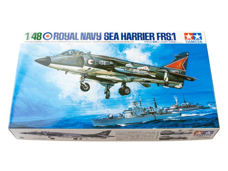 Tamiya 1/48 Masterpiece Series No.26 Royal Navy Sea Harrier FRS.1 Plástico Modelo 61026 — vista 3