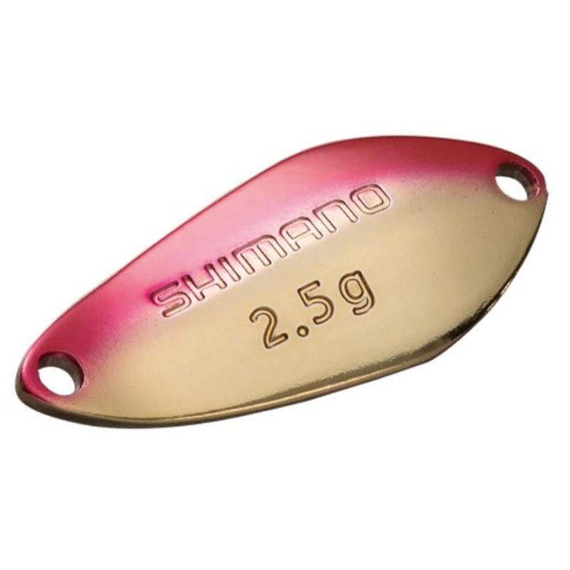 シマノ(SHIMANO) スプーン カーディフ サーチスイマー 2.5g TR-225Q 61T レッドゴールド
