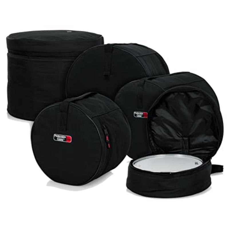 Gator Cases ゲーター ドラムバッグ 5点セット Standard Set ナイロン製 Protechtor Standard Series GP-STANDARD-100 [ショルダーストラップ付属] 【セット内容】22"x18"、12"x10"、13"x11"、16"x16"、14"x5.5"ショルダーストラップ付きのドラムバッグ5点セットです。耐久性のあるナイロン製外装で作られたドラムセット用バッグです。頑丈な600デニールナイロン製外装に10mm厚のパッド仕様、ドラムをしっかりガードします。バッグ本体は折りたたんでコンパクトに収納可能です。複数店舗にて販売をしておりますため、在庫データの更新が間に合わず、欠品にも関わらず、注文ができる場合がございます。その際は、キャンセルにて対応を取らせていただきます。当店はお電話のお問い合わせはお受けしておりませんので、ご了承ください。お問い合わせは、問い合わせフォームにてお願いをいたします。