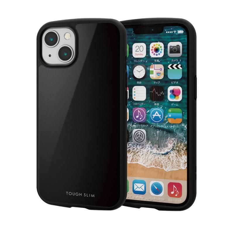樂天商城 - エレコム iPhone 13/ハイブリッドケース/TOUGH SLIM LITE/MAGKEEP/ブラック