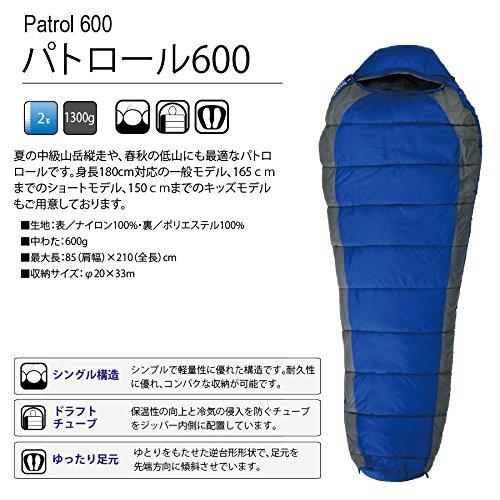 イスカ(ISUKA) 寝袋 パトロール600 ロイヤル [最低使用温度2度] omichi-store-10514668 シオカゼ商店 サンプル画像2