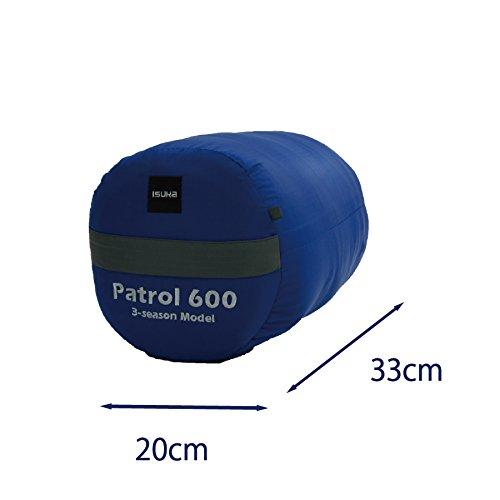 イスカ(ISUKA) 寝袋 パトロール600 ロイヤル [最低使用温度2度] omichi-store-10514668 シオカゼ商店 サンプル画像3