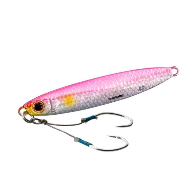 シマノ(SHIMANO) メタルジグ ショアジギング コルトスナイパー アオモノキャッチャー 42g JW-242S 004 キョウリンピンク