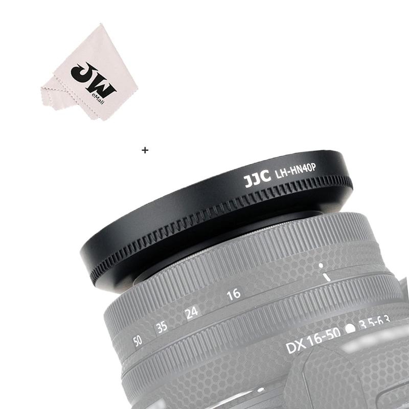 JJC HN-40 レンズフード ねじ込む式 Nikon Nikkor Z DX 16-50mm F3.5-6.3 VR レン...