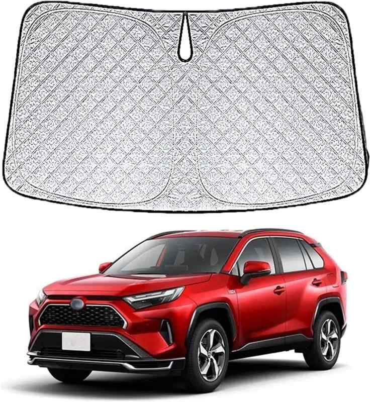 トヨタ との互換性ありRAV4 フロントサンシェード フロント RAV4 50系フロントサンシェード RAV4 フロントサンシェード 50系遮光フロントシェイド RAV4 50系 MXAA5# AXAH5# 2019年4月-現行 車用サンシェ