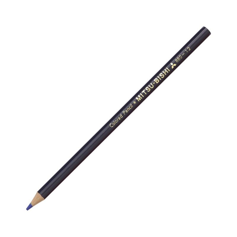 三菱鉛筆 色鉛筆 880単色 むらさき 1ダース K880.12 omichi-store-10404360 シオカゼ商店 サンプル画像2