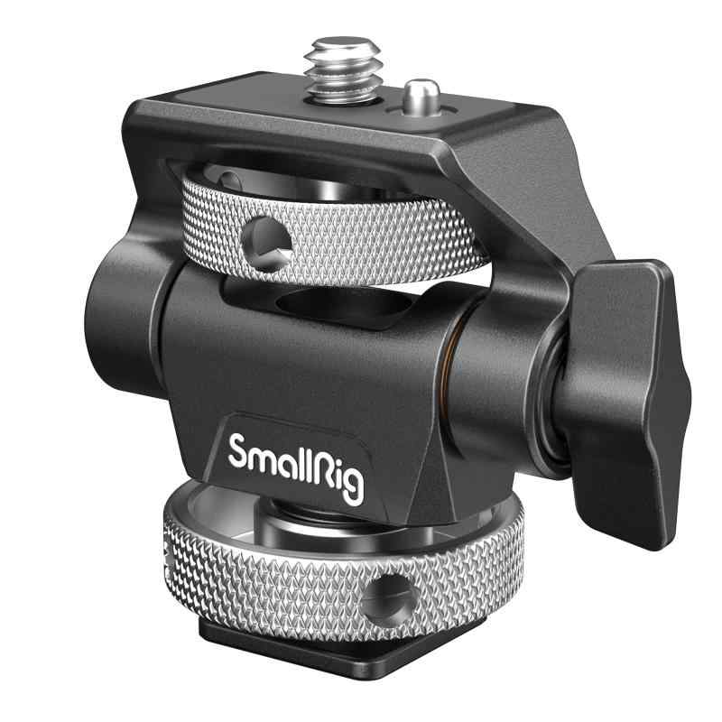 樂天商城 - SMALLRIG モニターマウント 左右360度回転可能/前後180度調節可能/5/ inches および7/ inches モニター用/伸縮性のある位置決めピンとコールドシューブラケット付き 2905B
