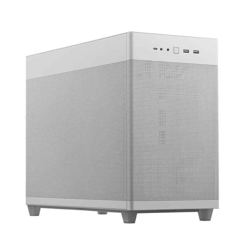 ASUS AP201 PRIME CASE MESH WHITE EDITION メッシュパネル ミドルタワー micro atx PCケース 白 品